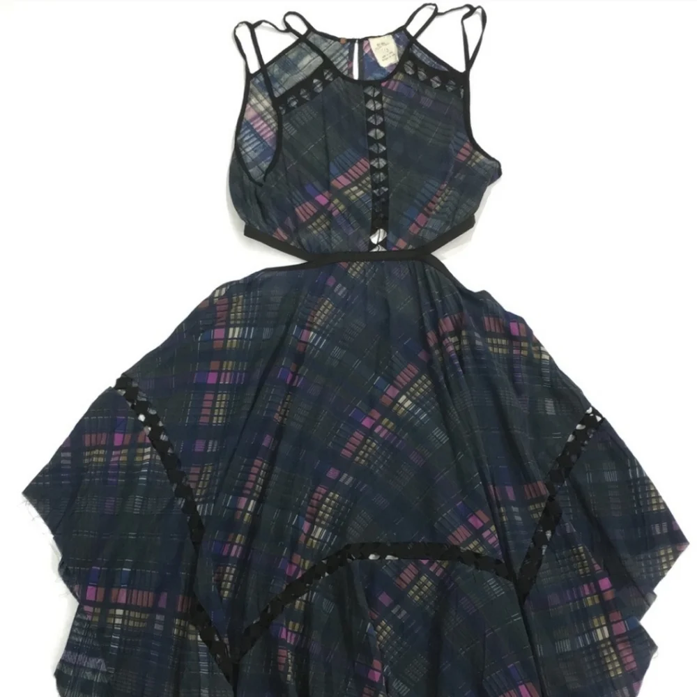 NWT Free People Glasgow Cut Out Dress - Picture 6 of 6